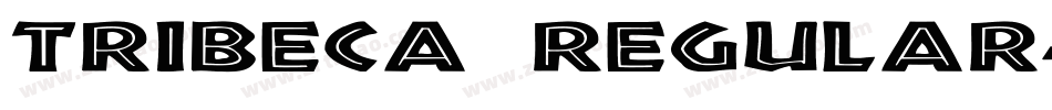Tribeca Regular字体转换